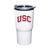USC Trojans White Arch Streetwise Travel Tumbler